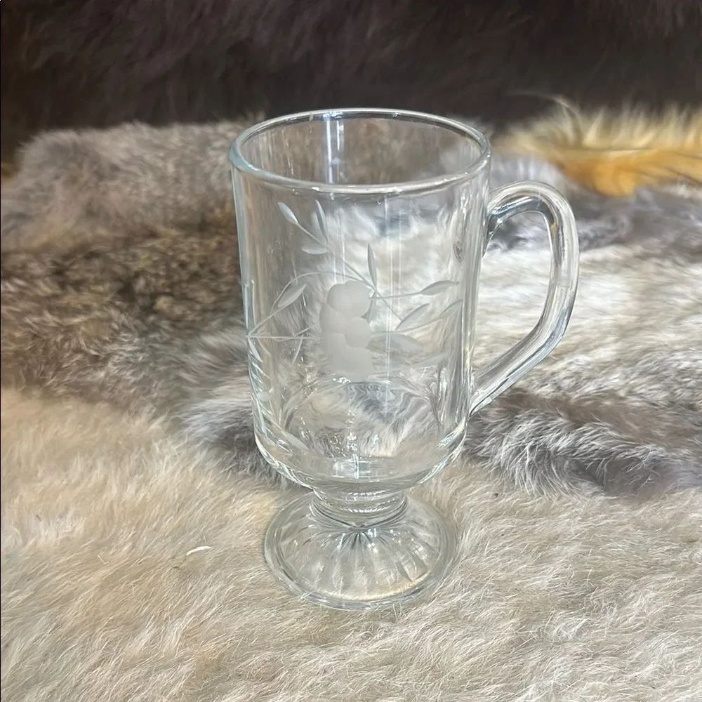 Princess House Clear Glass Mug (6024B)
